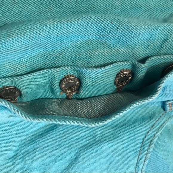 Vintage Levi’s® 501XX Jeans Tiffany Blue 32x30 - Picture 4 of 7